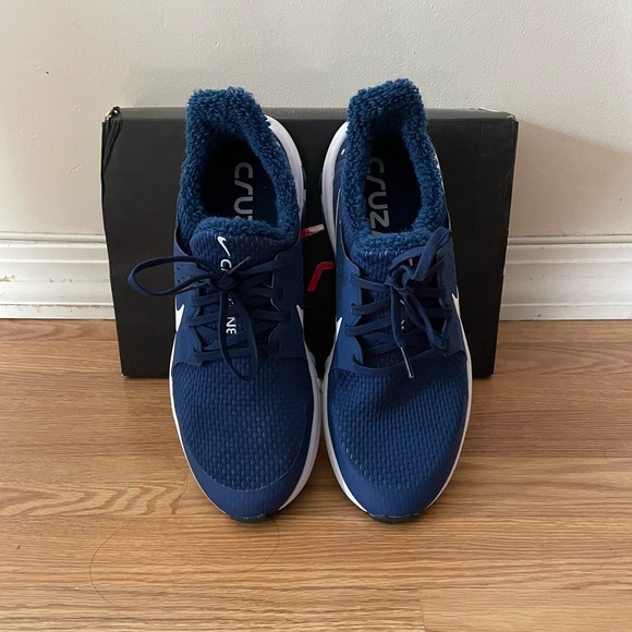 Nike Cruzr One Tinker Hatfield Blue/White size 10.5 new with box rare comfy ds - Picture 4 of 7